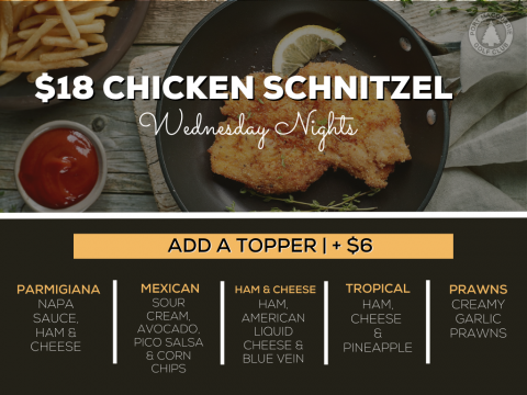 Chicken Schnitzel Nights