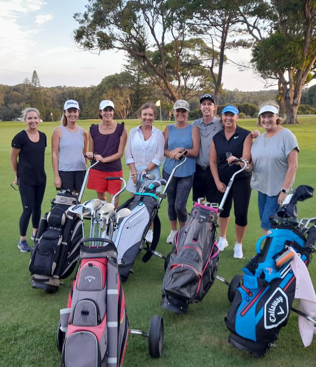 Swing Fit Group Photo with Clubs